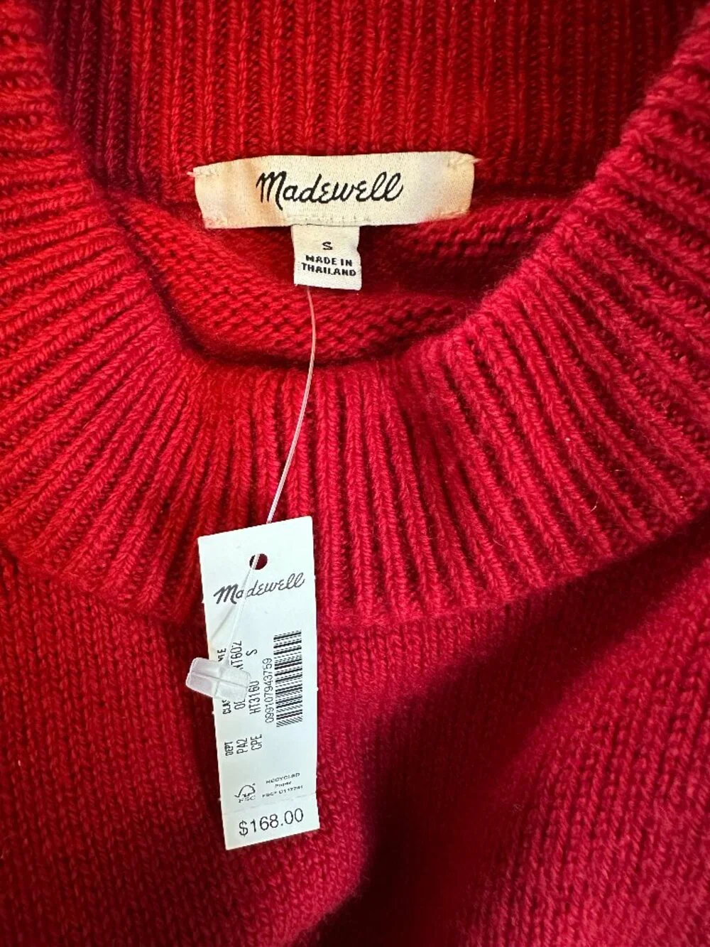 Madewell SoftWool Boxy Crewneck Sweater - Picture 3 of 5